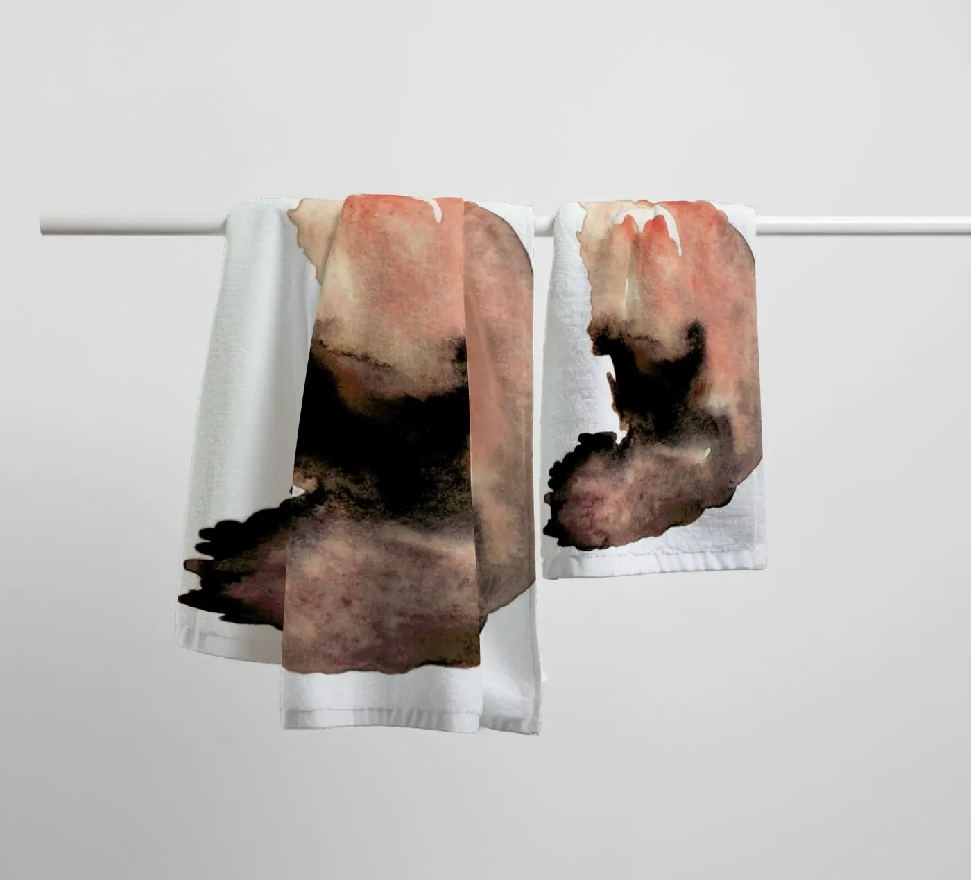 Fox towel by Farina Kuklinski