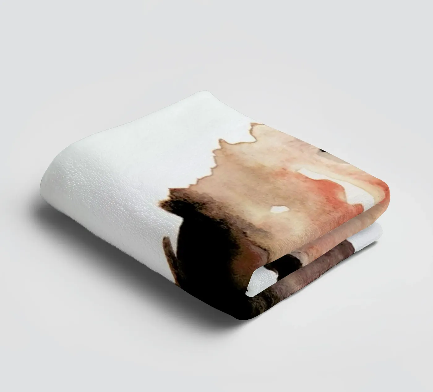 Fox towel by Farina Kuklinski