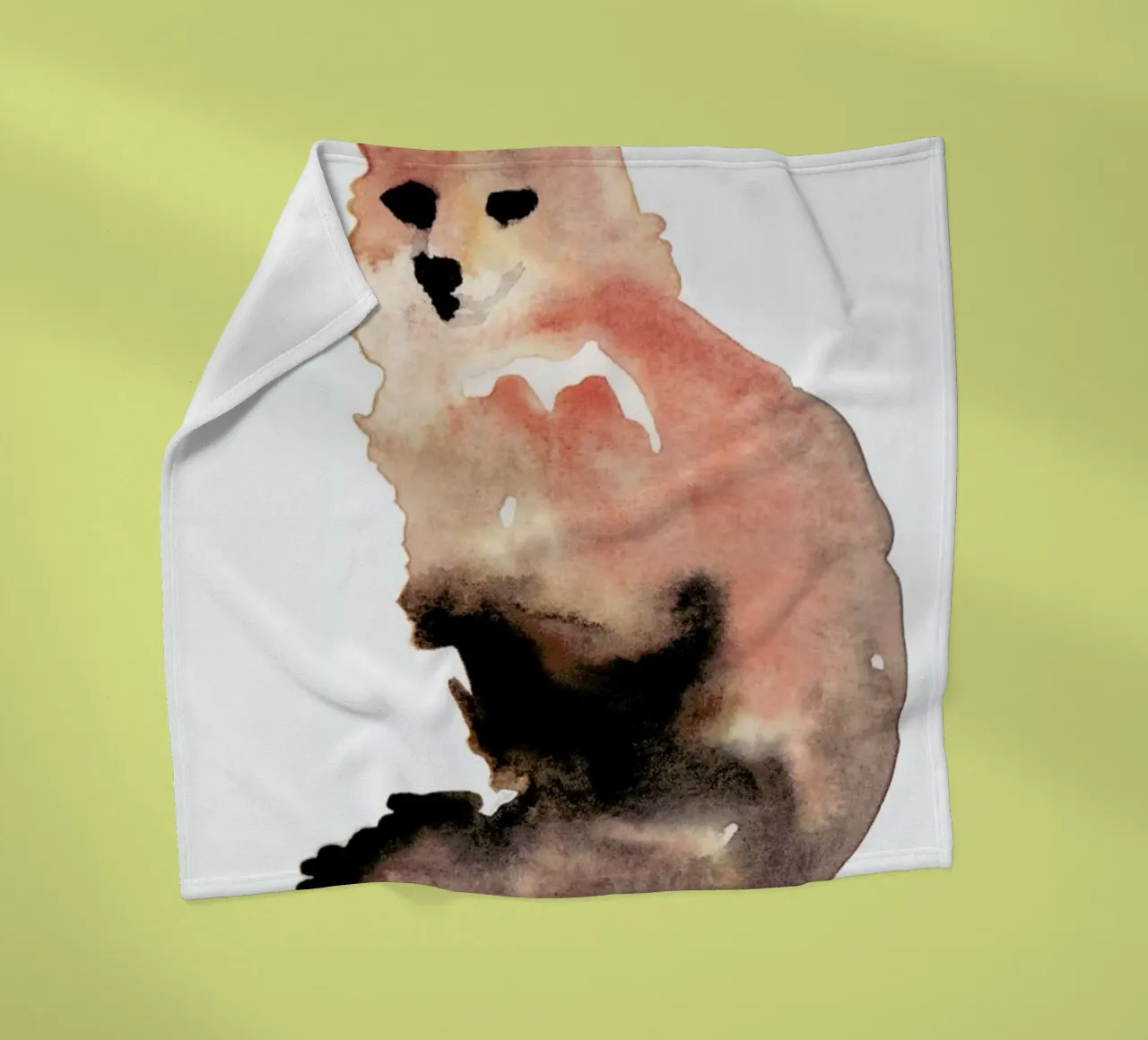 Fox Fleecedecke von Farina Kuklinski