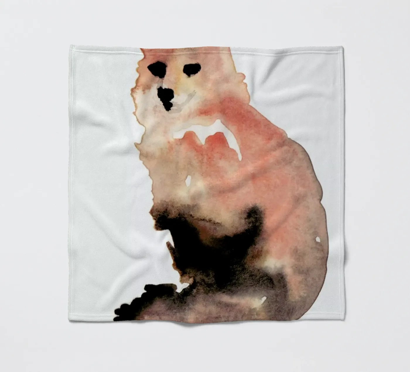 Fox coperta in pile da Farina Kuklinski