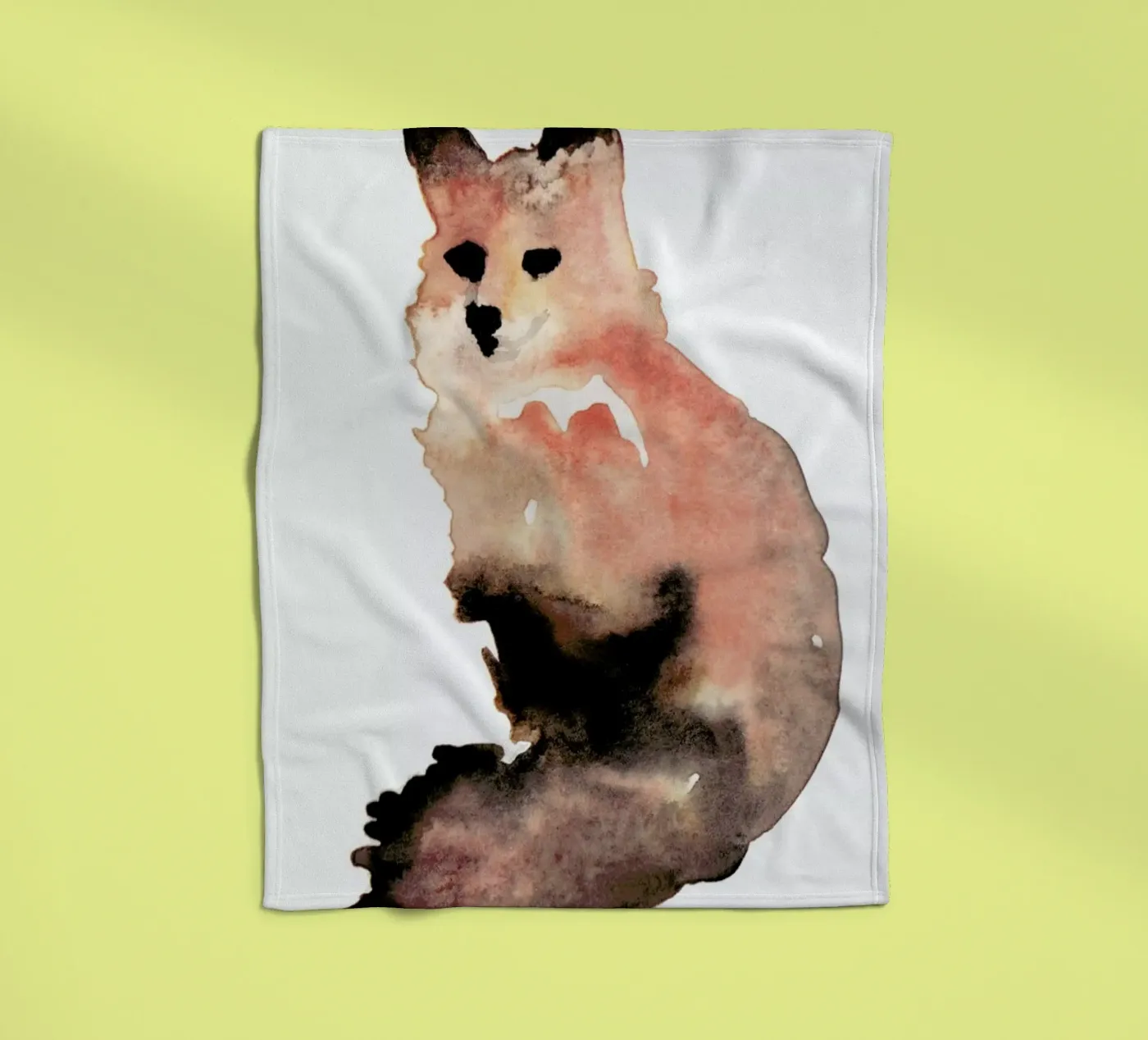 Fox coperta in pile da Farina Kuklinski