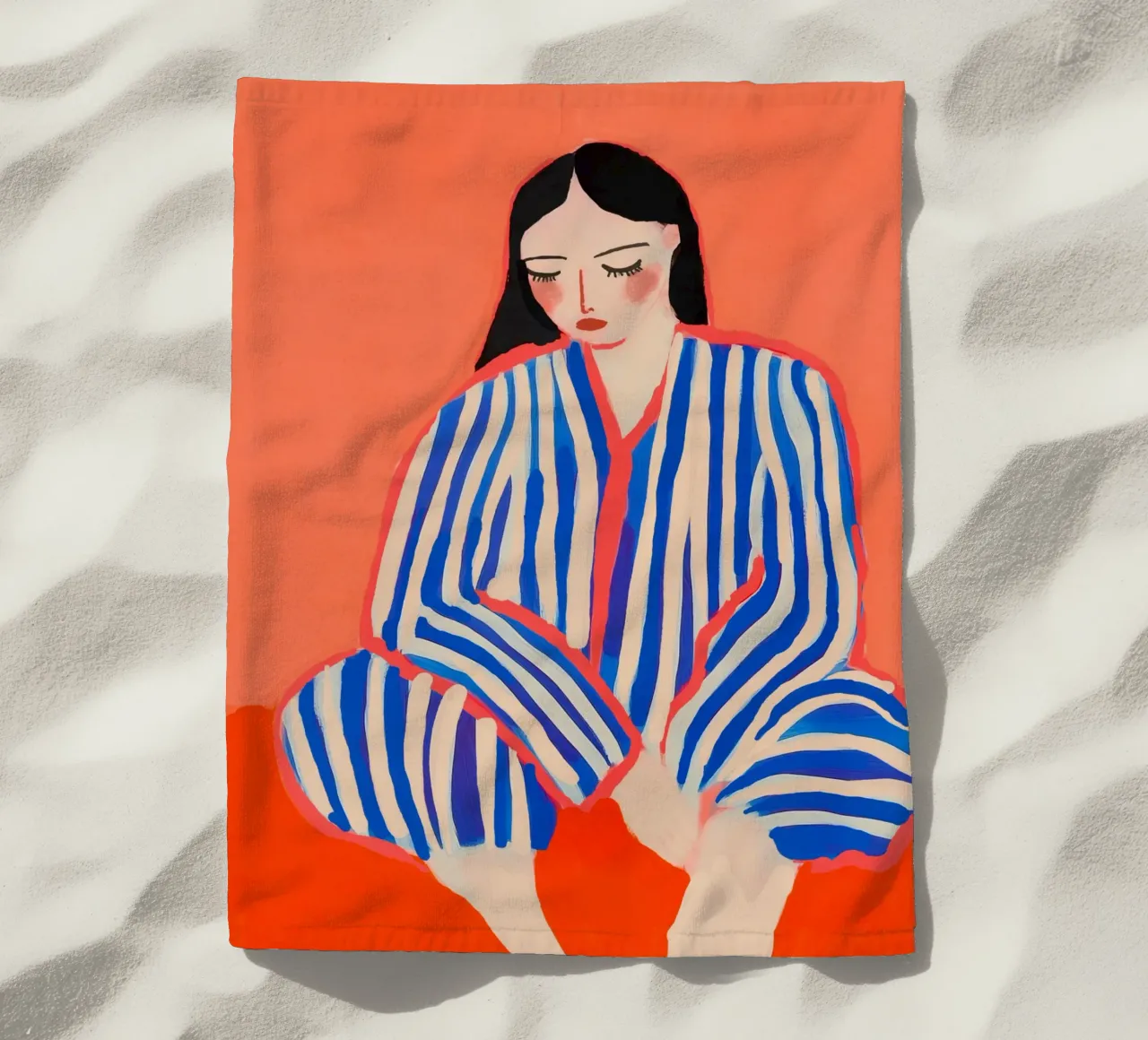 Gentle Pause product.type.towel-beach common.byCreator treechild