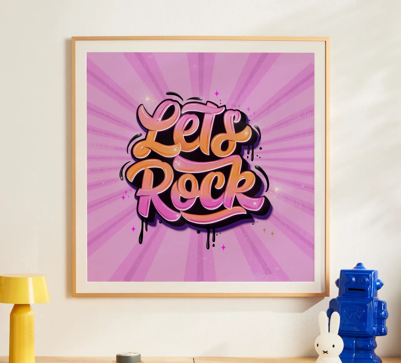 Let's Rock. Letteratura a mano. Good Vibes. carta hahnemühle da CalliLetters