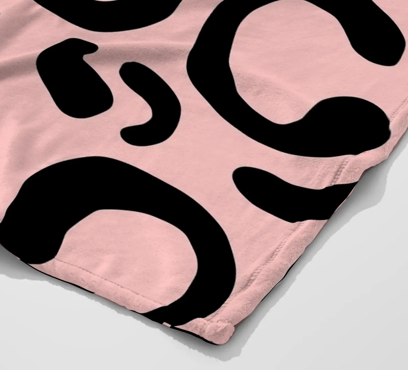 Leopard Rosé fleecedeken van BAINAI