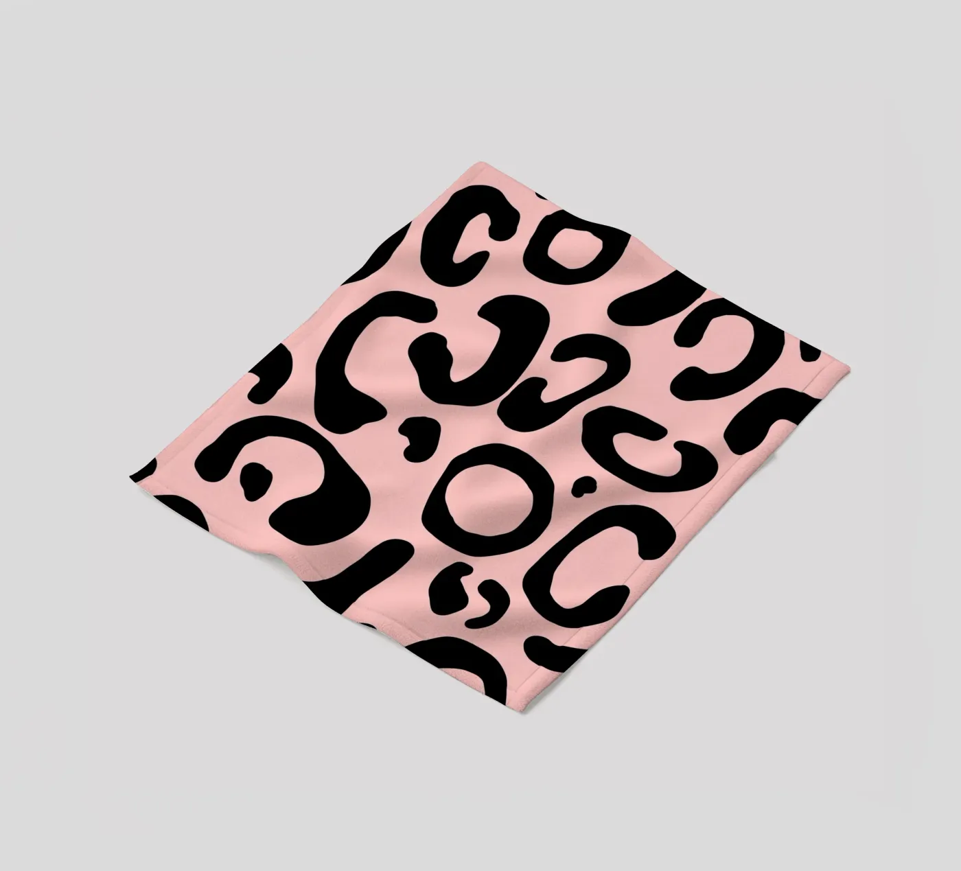 Leopard Rosé fleecedeken van BAINAI