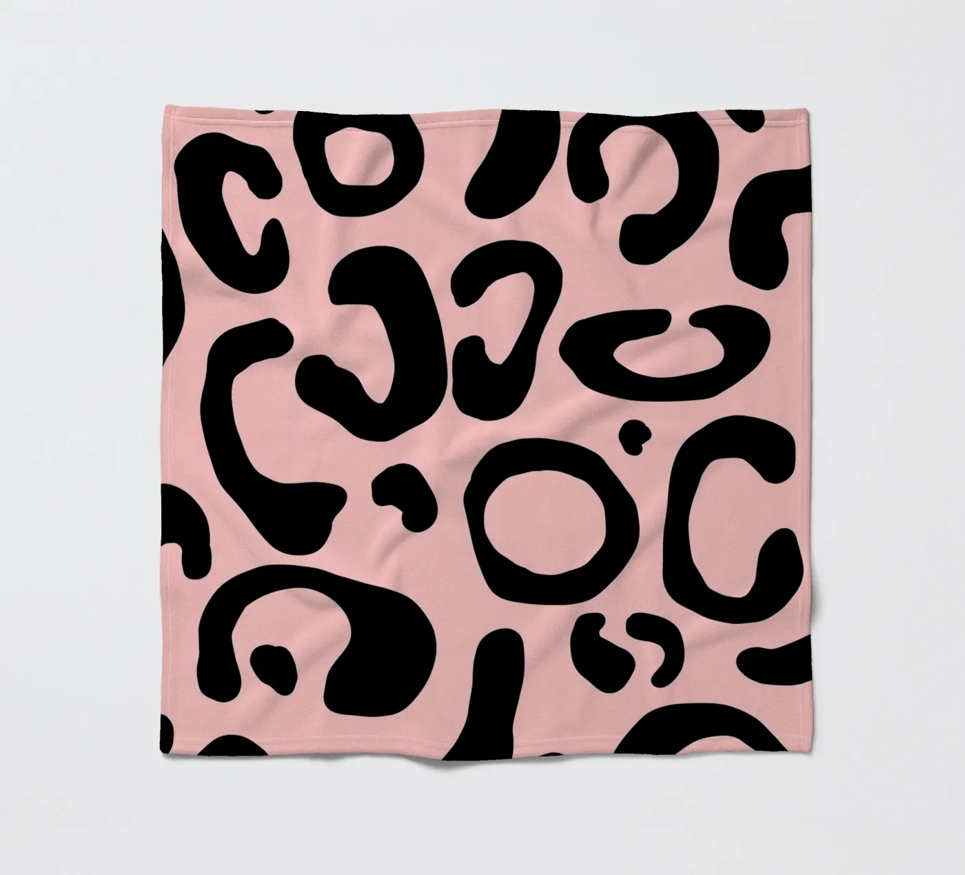 Leopard Rosé fleecedeken van BAINAI