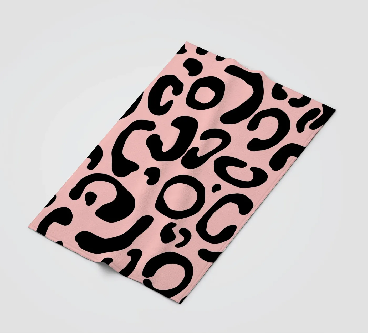 Leopard Rosé fleecedeken van BAINAI