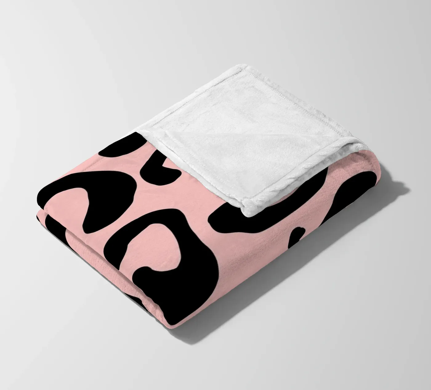 Leopard Rosé fleecedeken van BAINAI