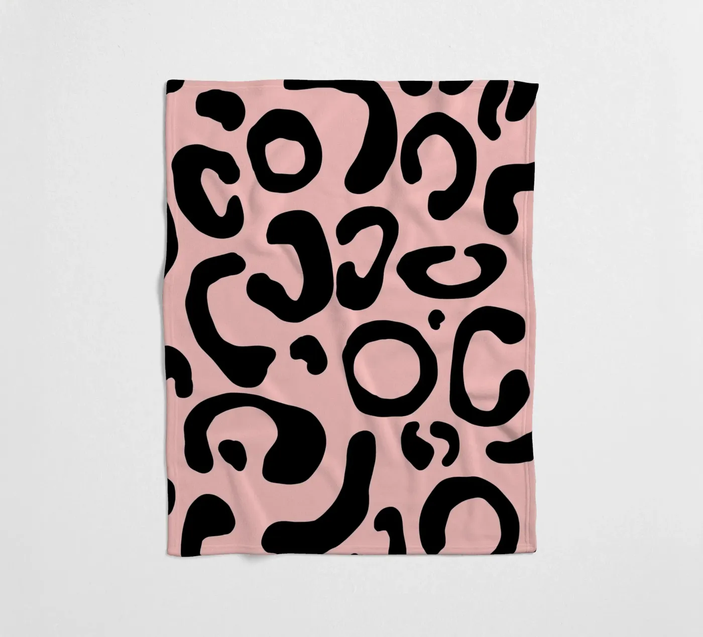 Leopard Rosé fleecedeken van BAINAI