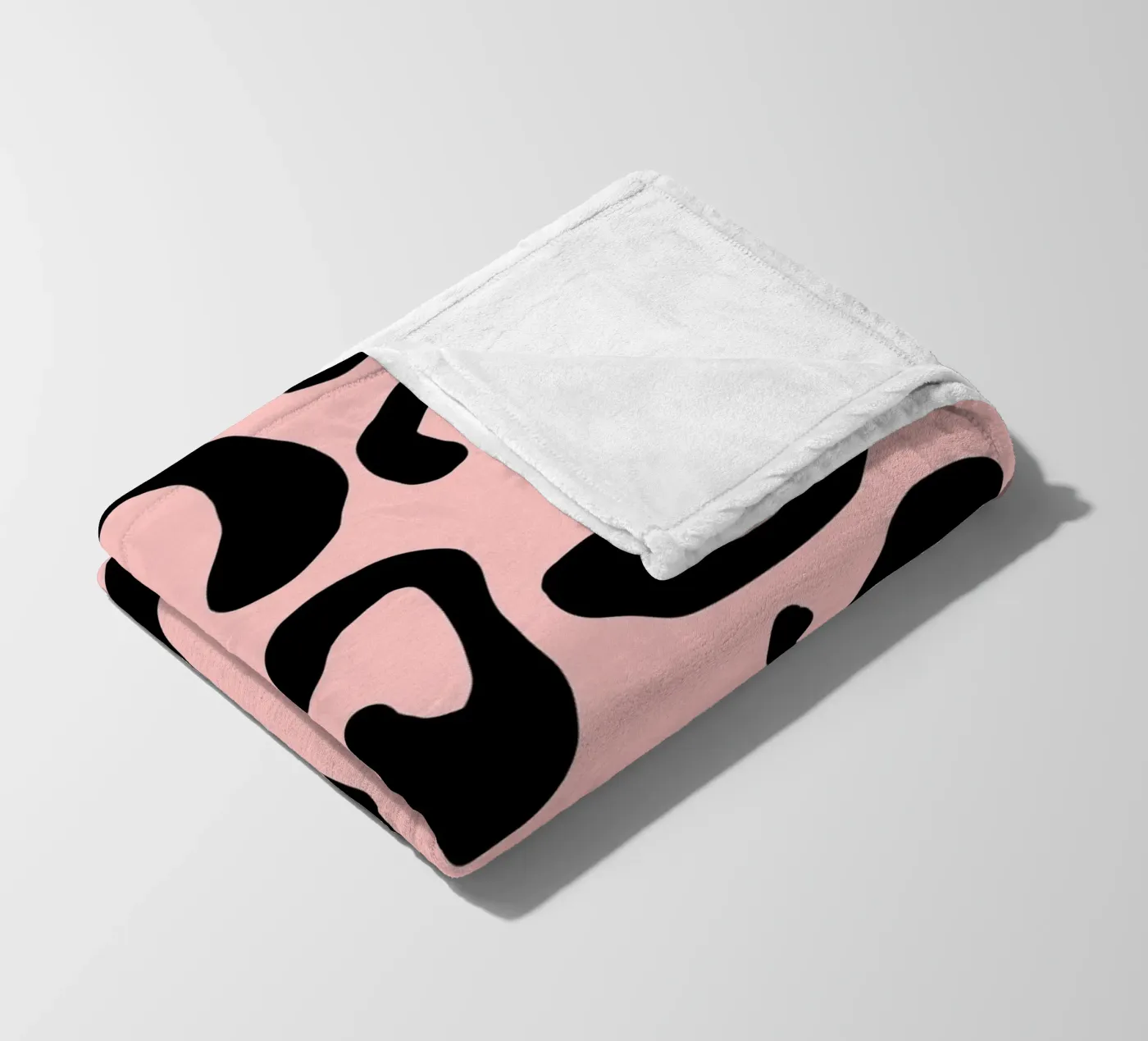 Leopard Rosé fleecedeken van BAINAI