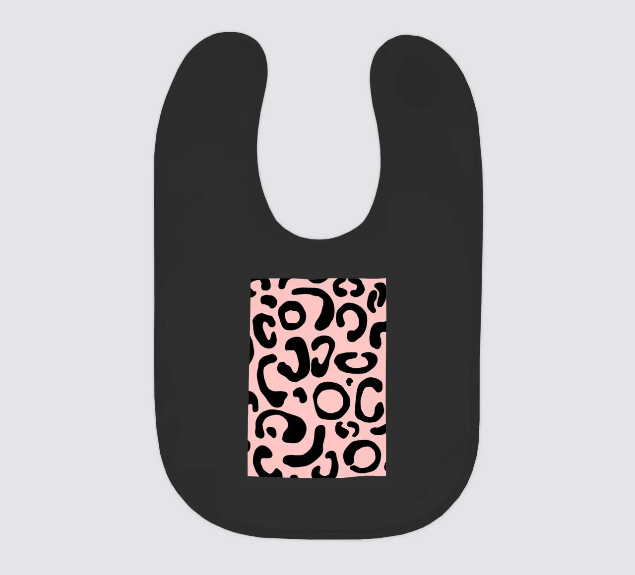 Leopard Rosé bavaglino da BAINAI