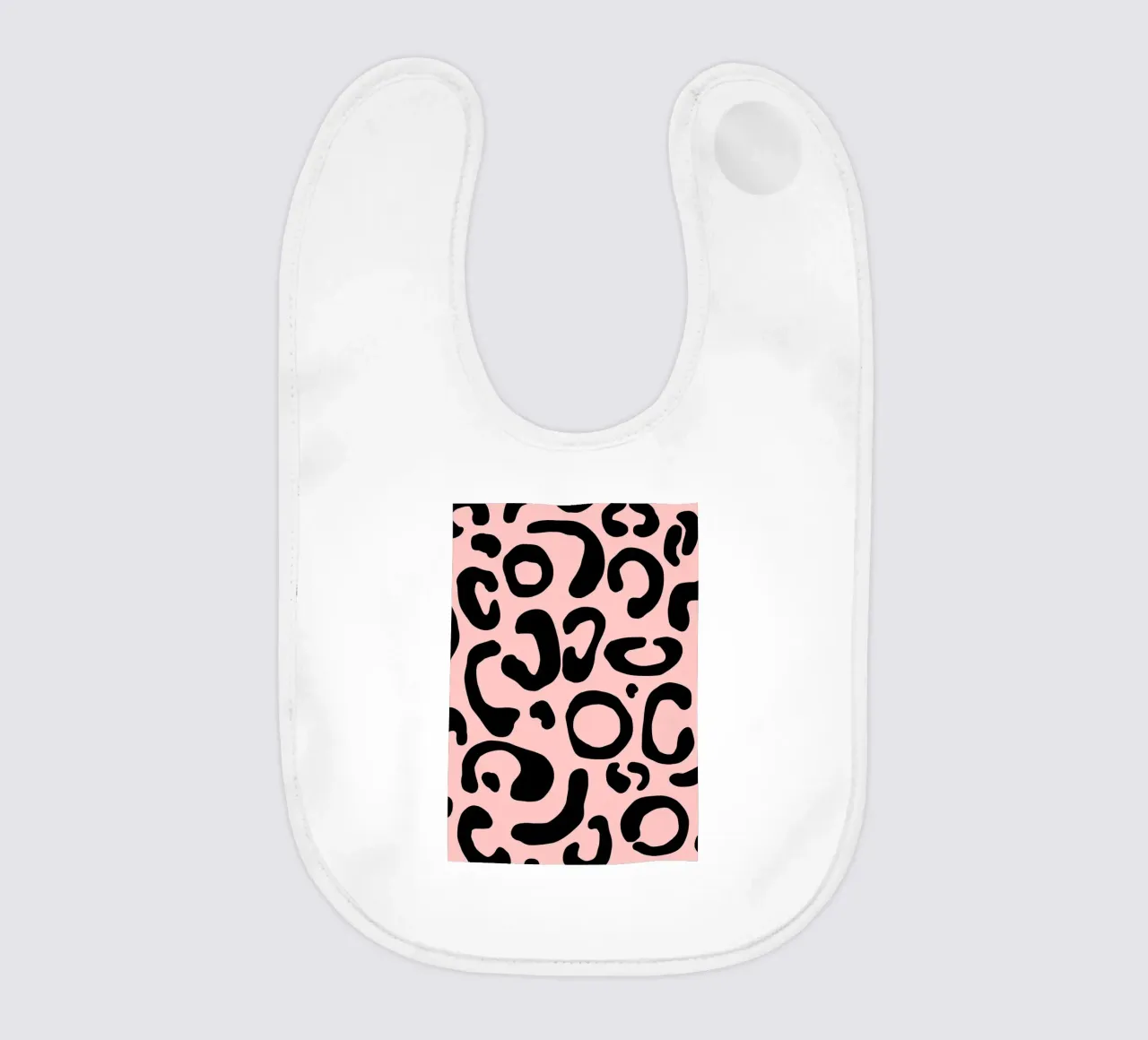 Leopard Rosé bavaglino da BAINAI