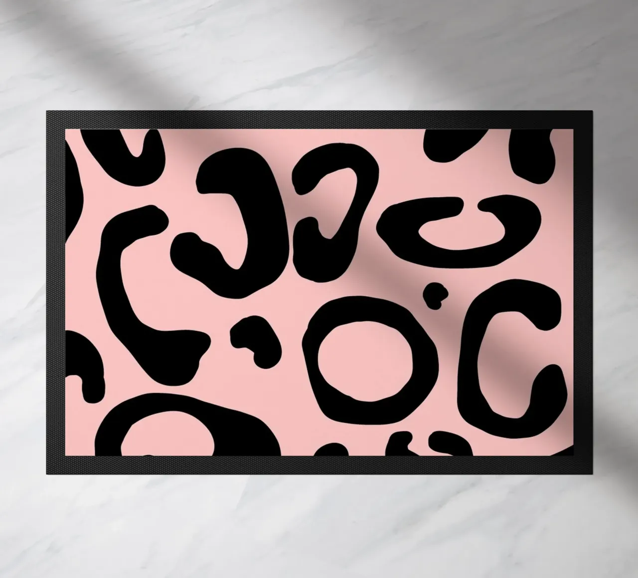 Leopard Rosé deurmat van BAINAI