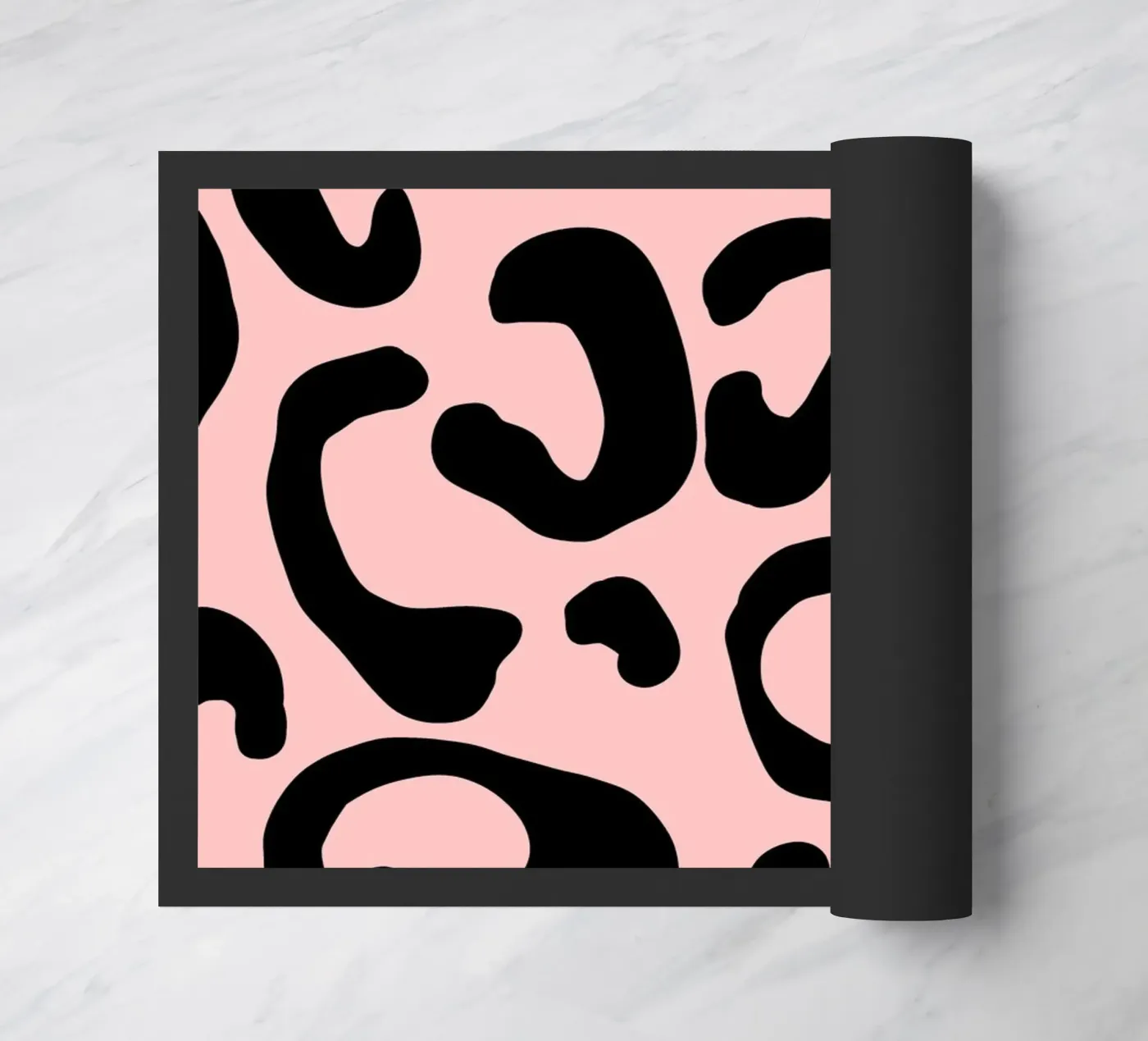 Leopard Rosé deurmat van BAINAI