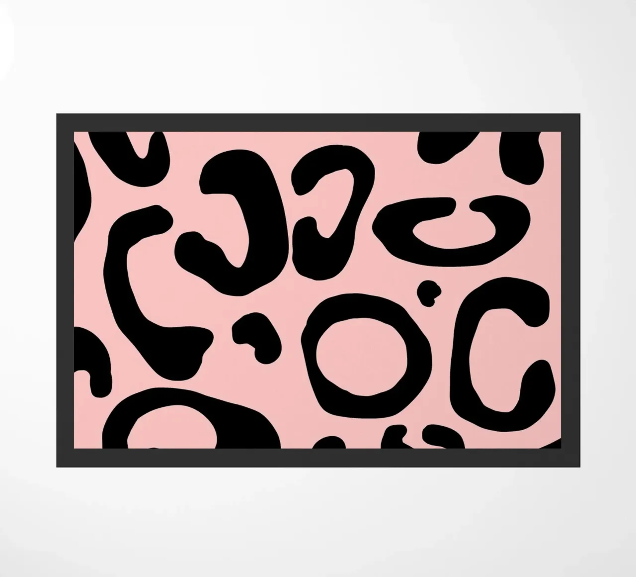 Leopard Rosé deurmat van BAINAI