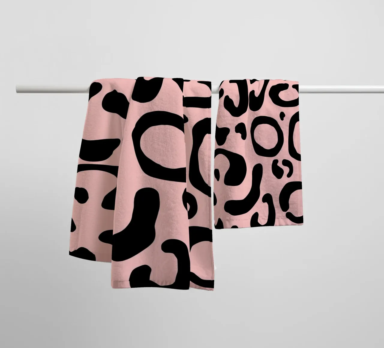 Leopard Rosé asciugamano da bagno da BAINAI
