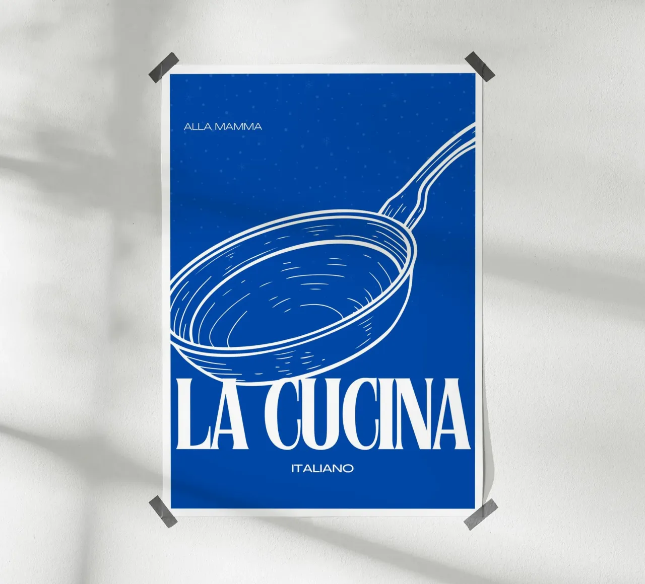 La Cucina Print – Classic, Cozy, and Timelessly Italian poster da PrintCessStudio