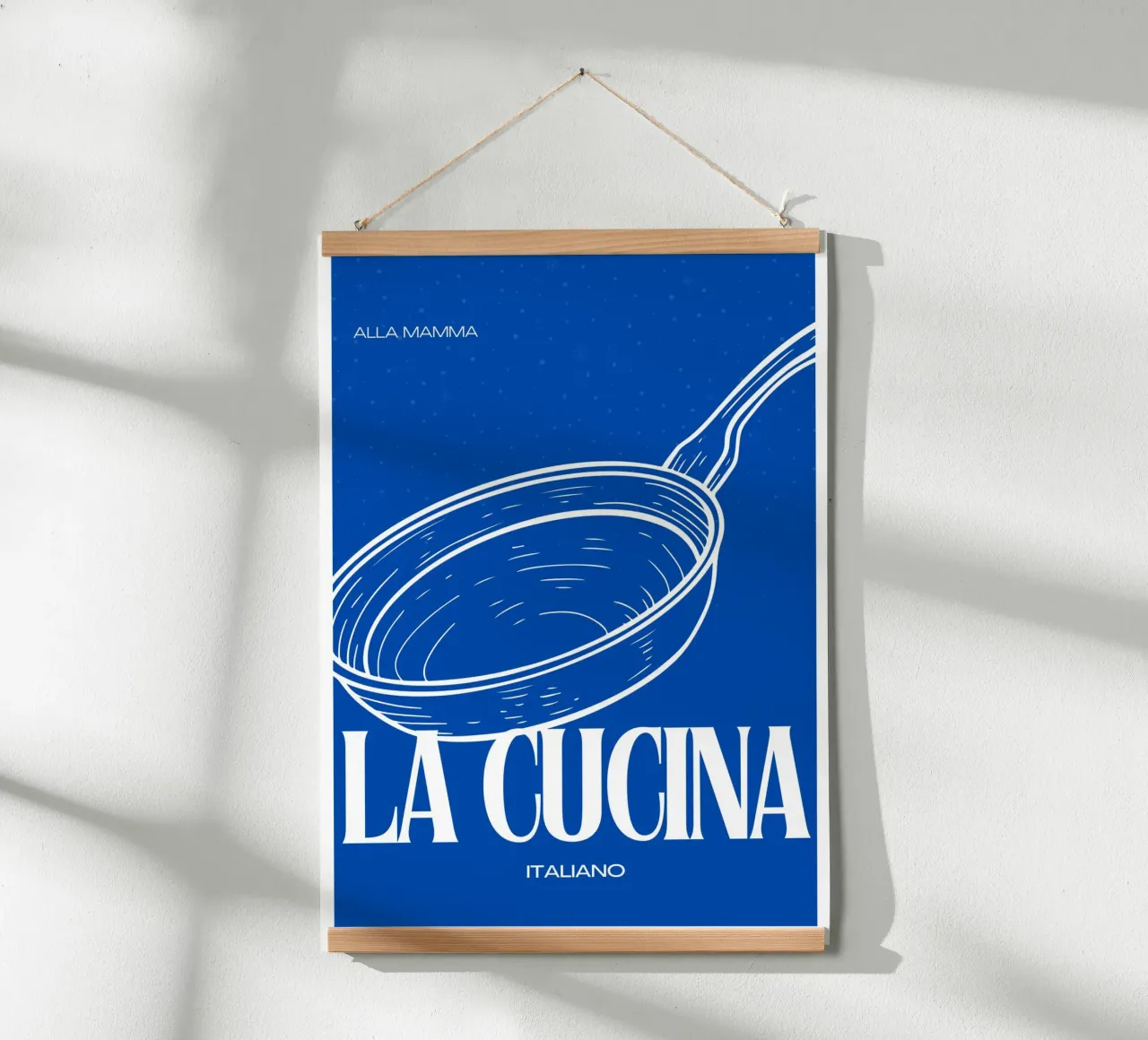 La Cucina Print – Classic, Cozy, and Timelessly Italian poster da PrintCessStudio