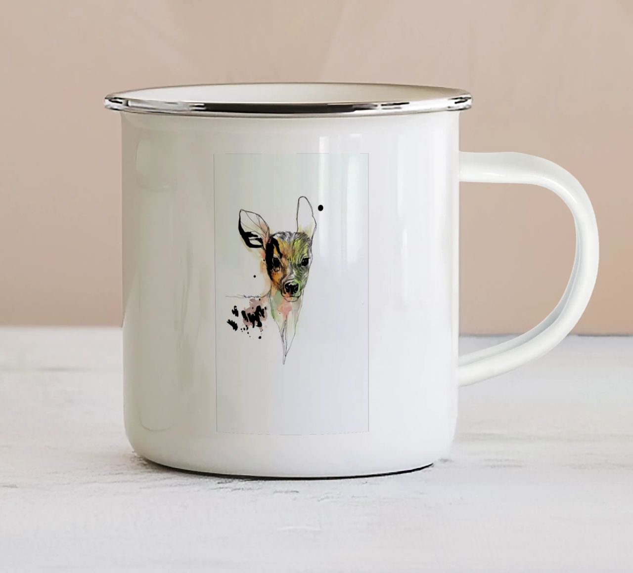 Rickeltje tazza in smalto da WALLstories