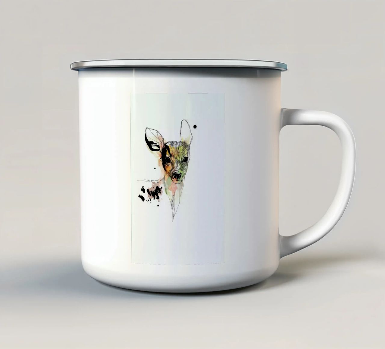 Rickeltje tazza in smalto da WALLstories