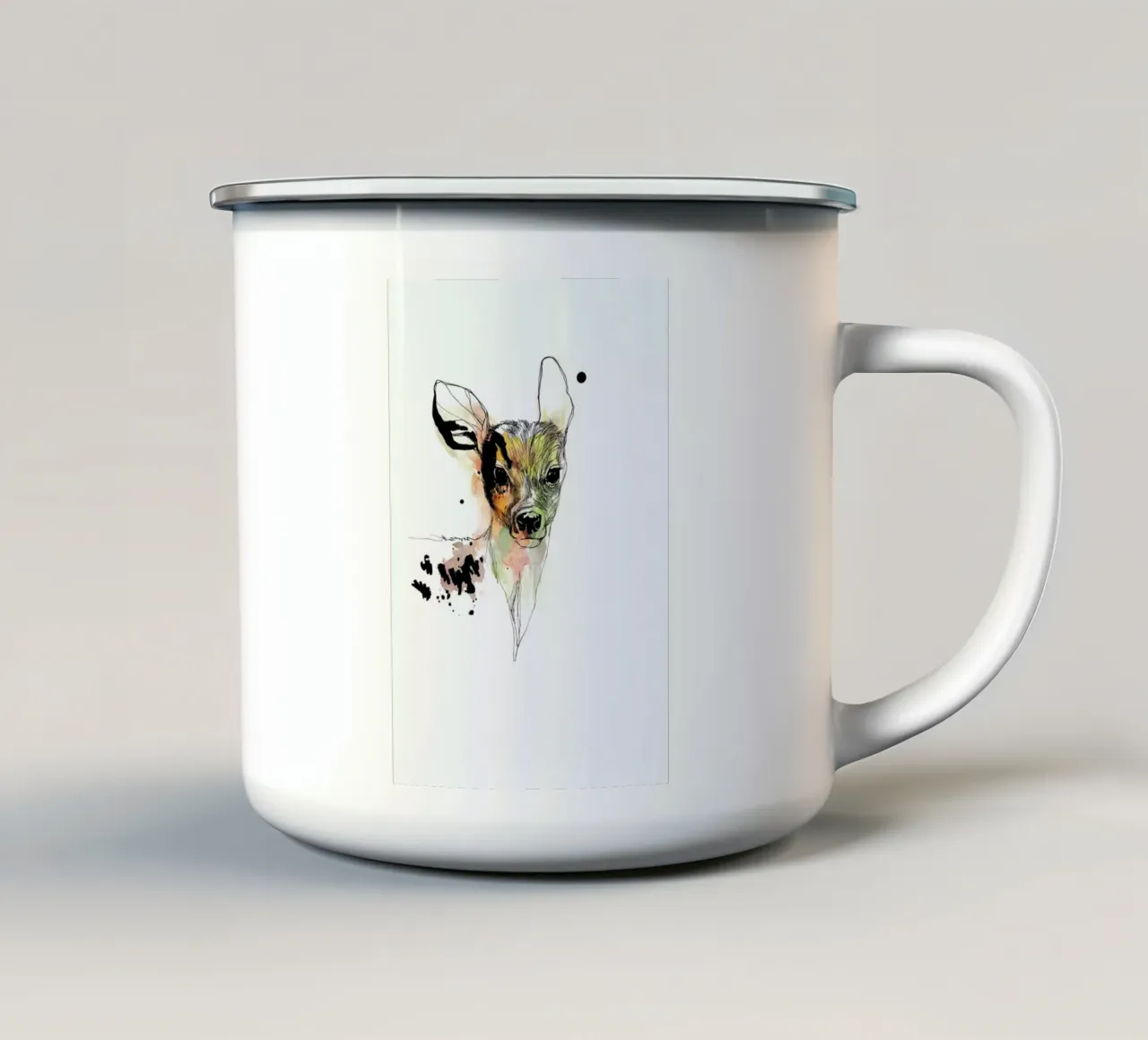Rickeltje tazza in smalto da WALLstories