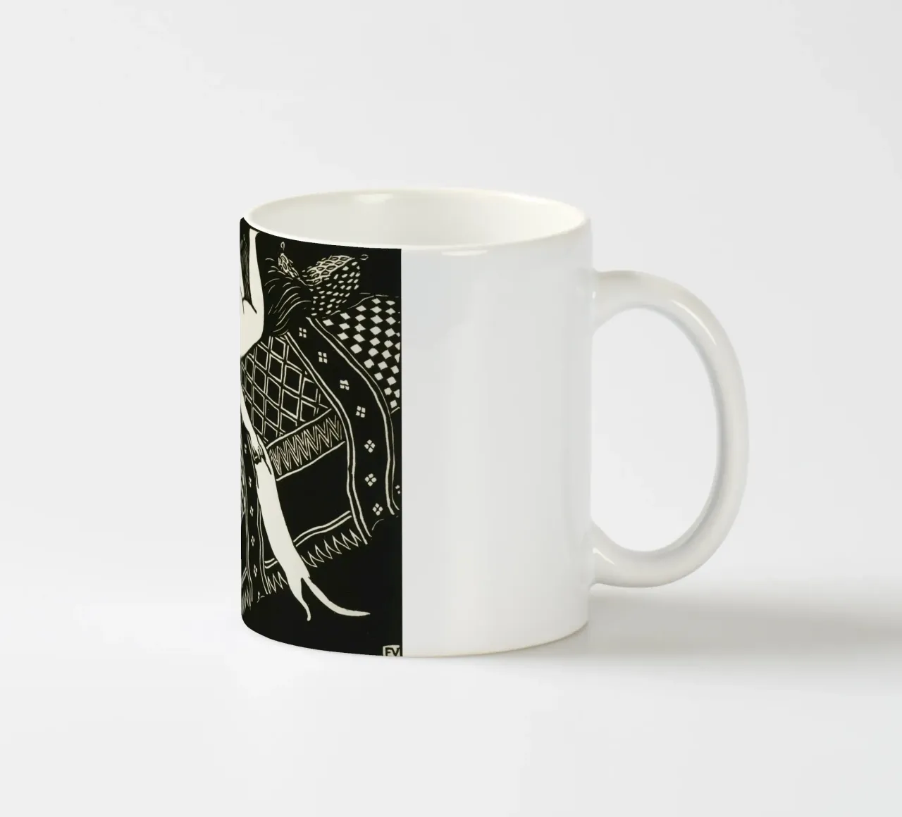 Felix Vallotton - Faulheit Keramik Tasse von Timeless Artworks