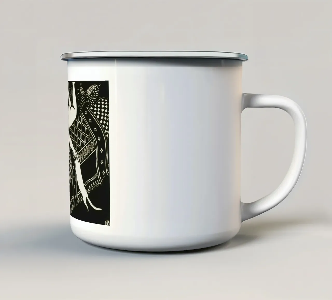 Felix Vallotton - Pereza taza de esmalte de Timeless Artworks