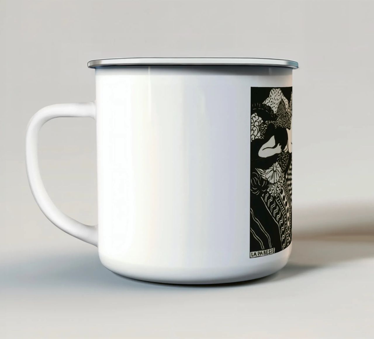 Felix Vallotton - Pigrizia tazza in smalto da Timeless Artworks