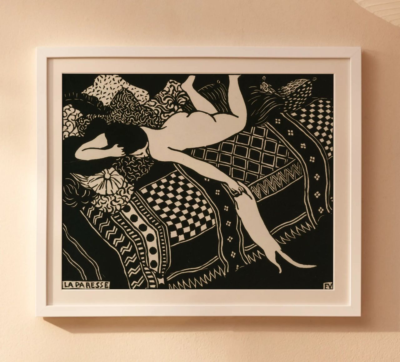 Felix Vallotton - Pigrizia carta hahnemühle da Timeless Artworks