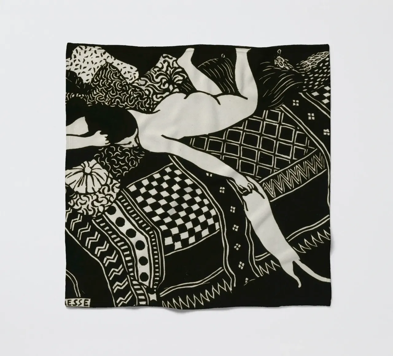 Felix Vallotton - Pigrizia coperta in pile da Timeless Artworks