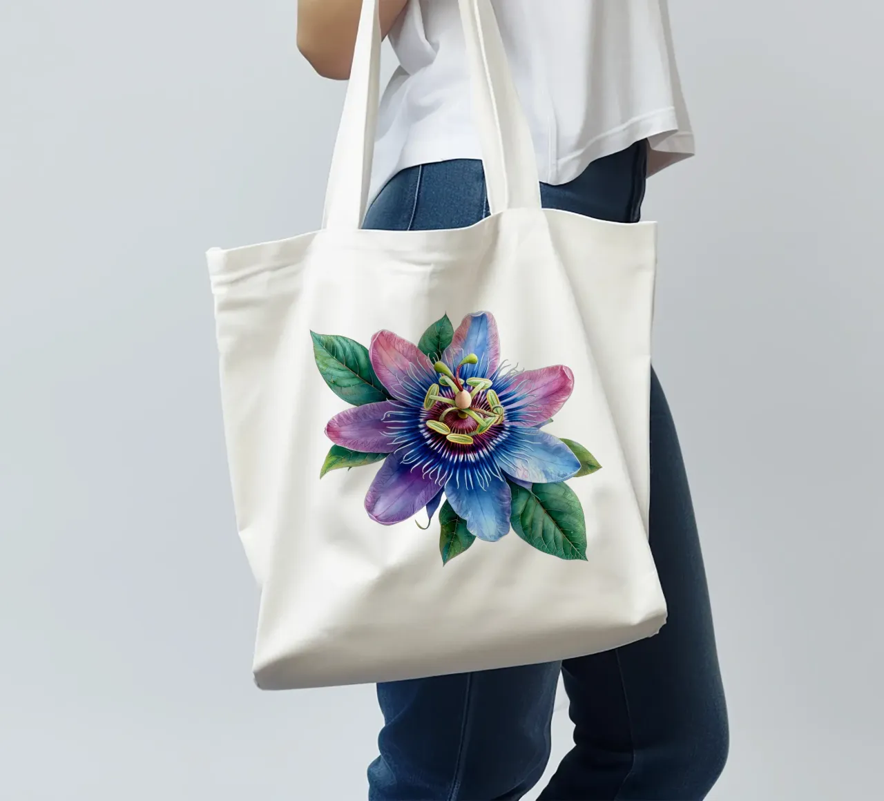 Passiflora 2 borsa in juta da Bold Blooms