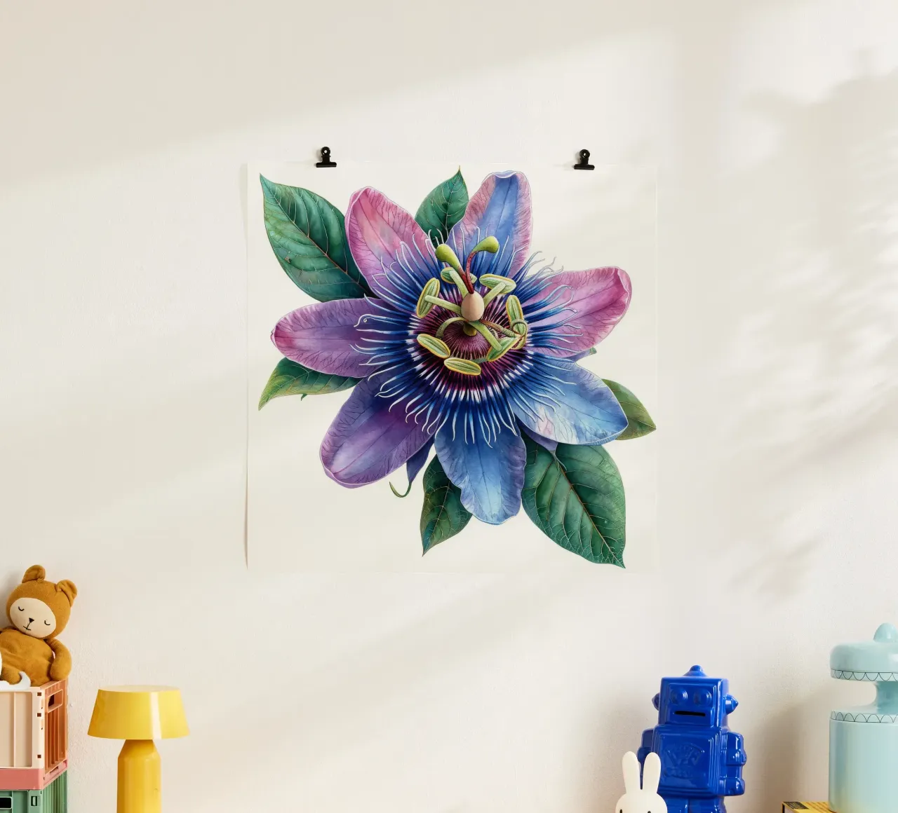 Passiflora 2 carta hahnemühle da Bold Blooms