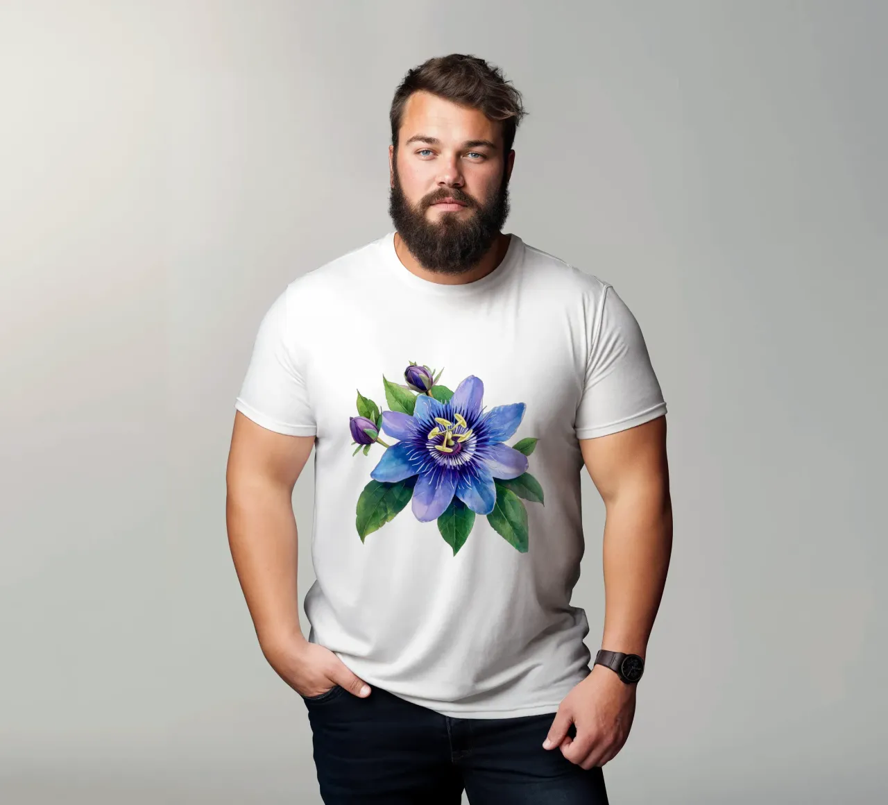 Passiflora 3 t-shirt da Bold Blooms