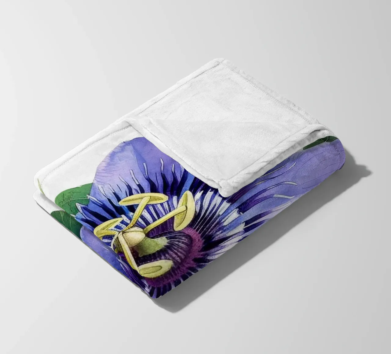 Passiflora 3 coperta in pile da Bold Blooms