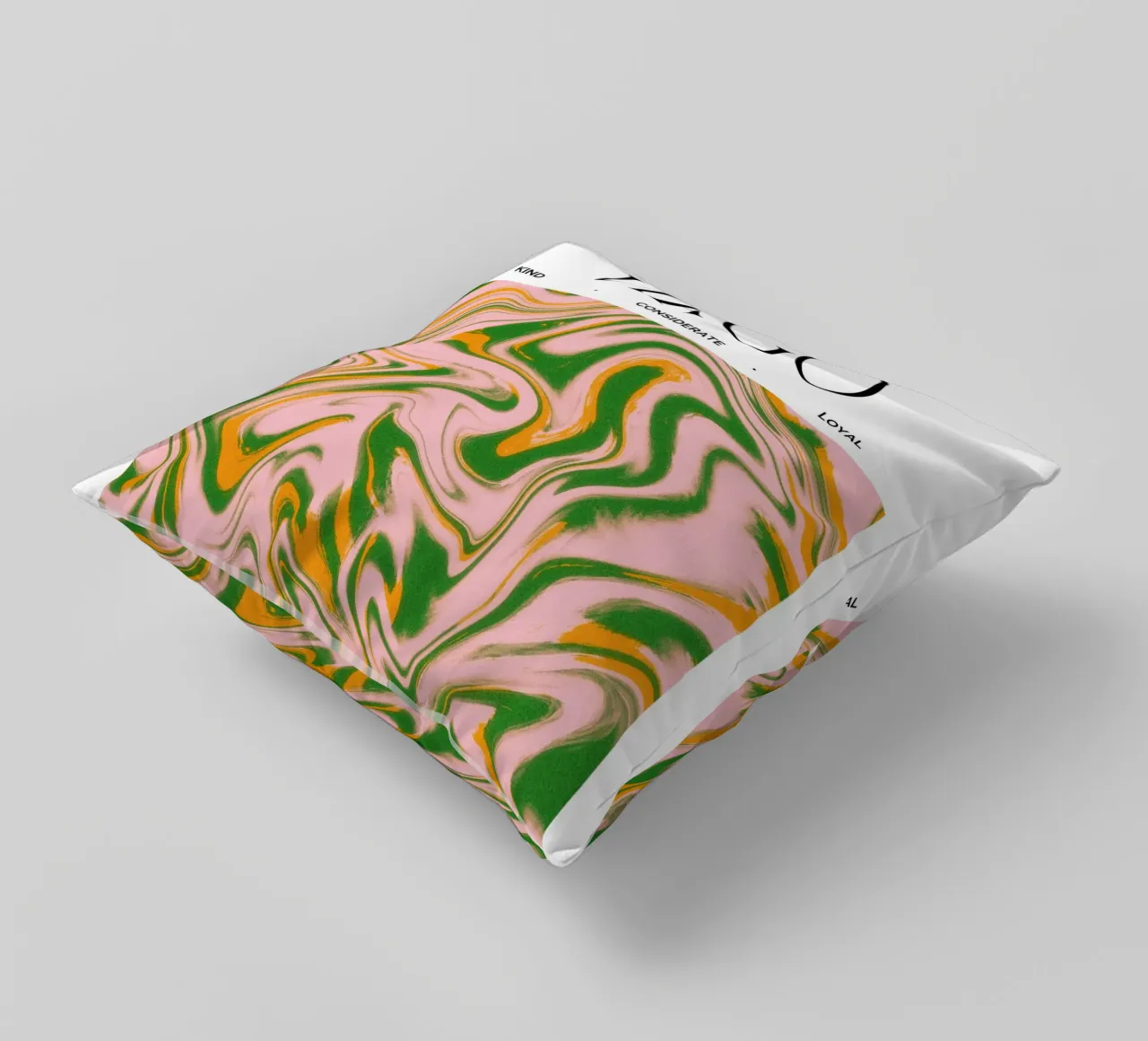 Virgo Zodiac Print – Methodical, Precise & Grounded cuscino da PrintCessStudio