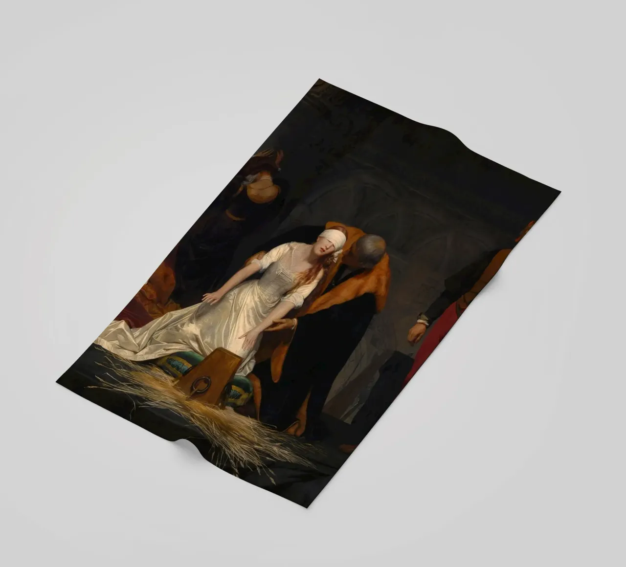 Paul Delaroche - L'esecuzione di Lady Jane Grey telo mare da William Store