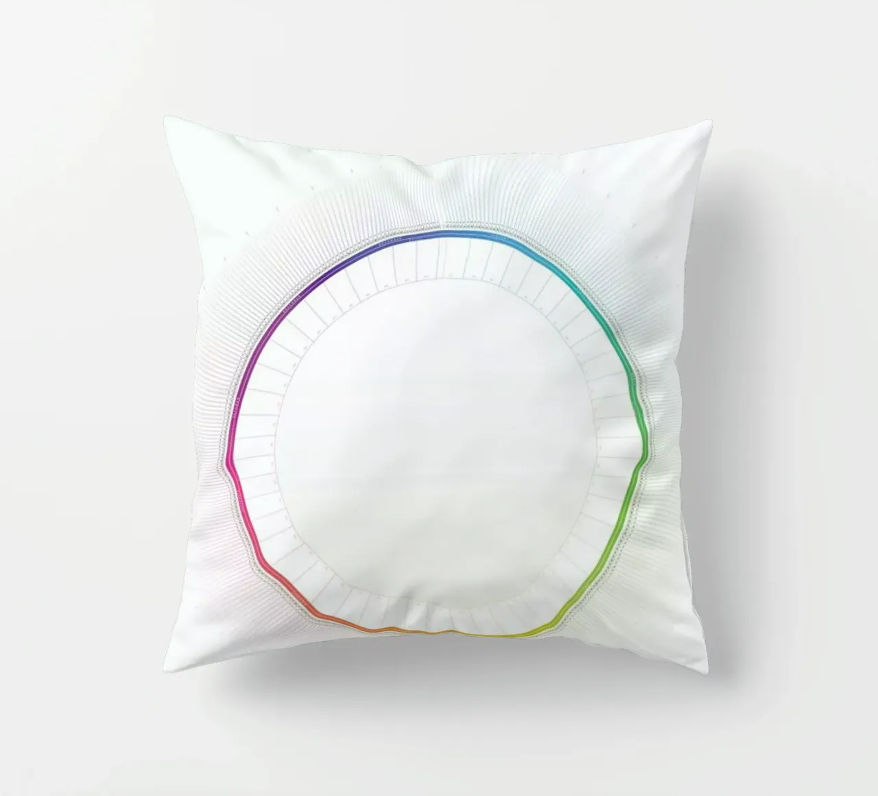 Circular Calendar 2018 cuscino da Jonas Wyssen