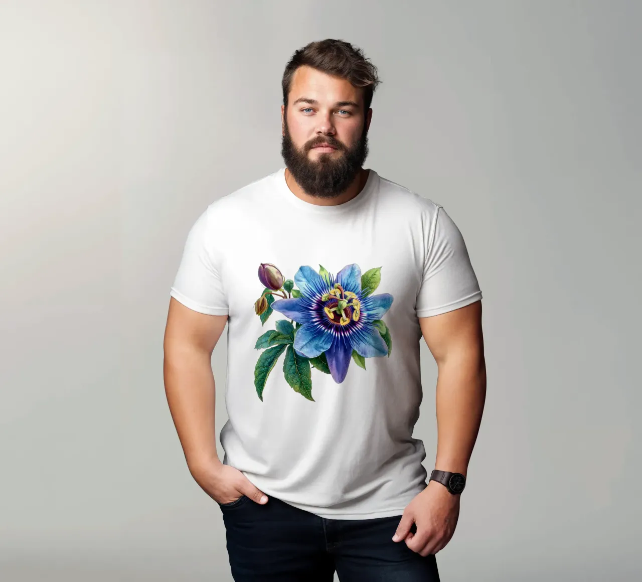Passiflora 1 t-shirt da Bold Blooms