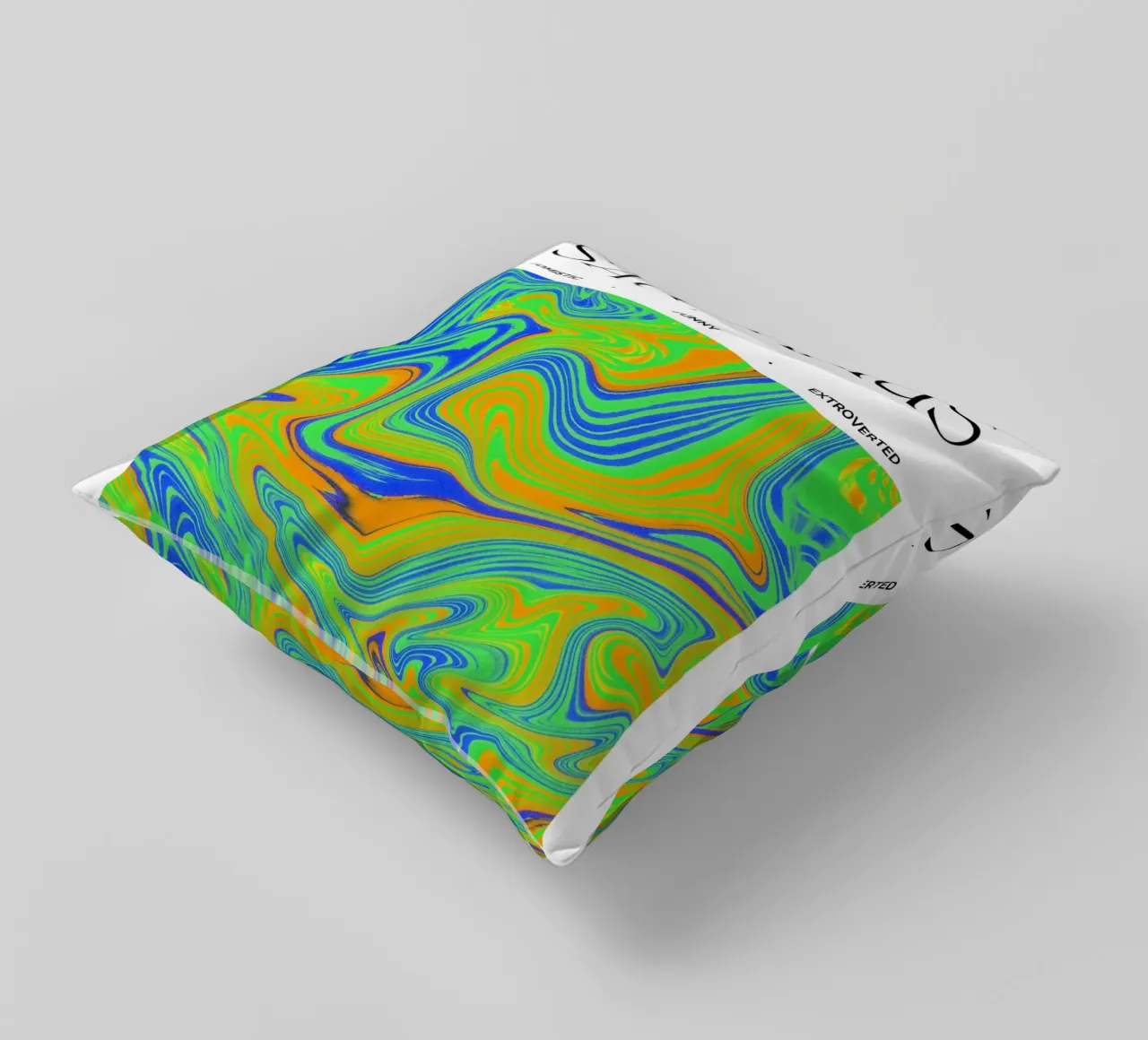 Sagittarius Zodiac Print – Abstract Art cuscino da PrintCessStudio