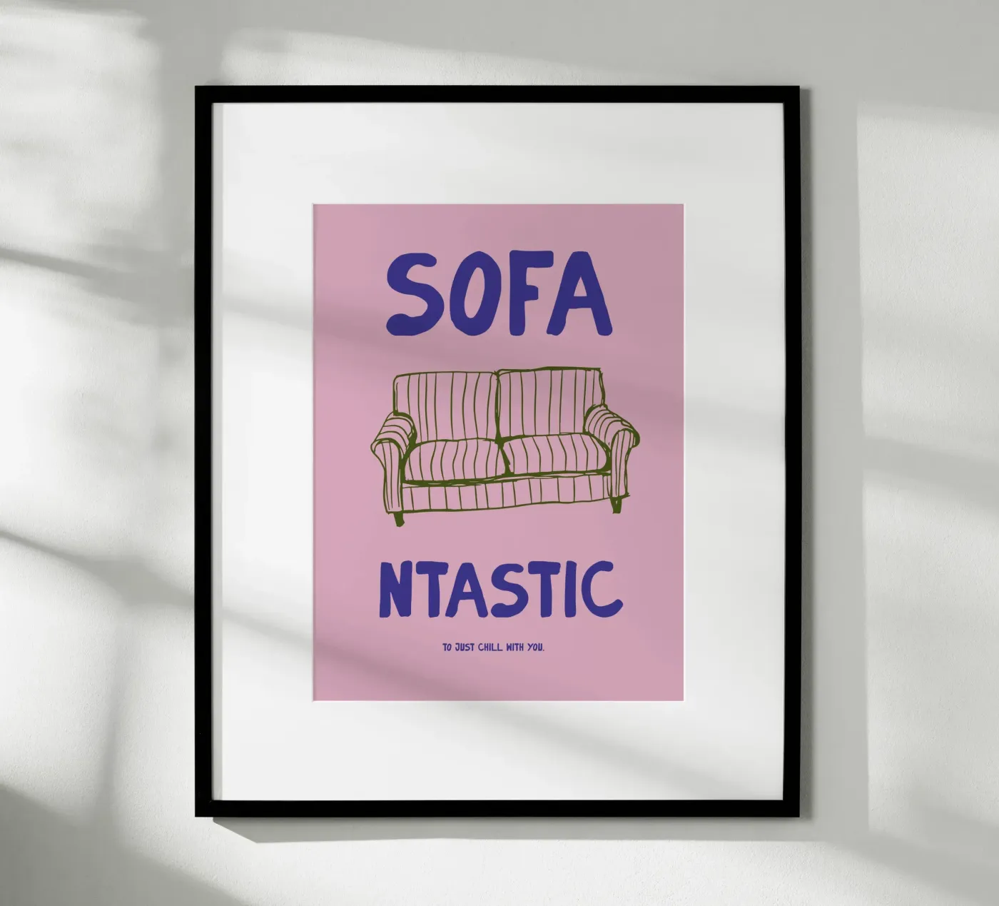 Sofa Ntastic poster van treechild