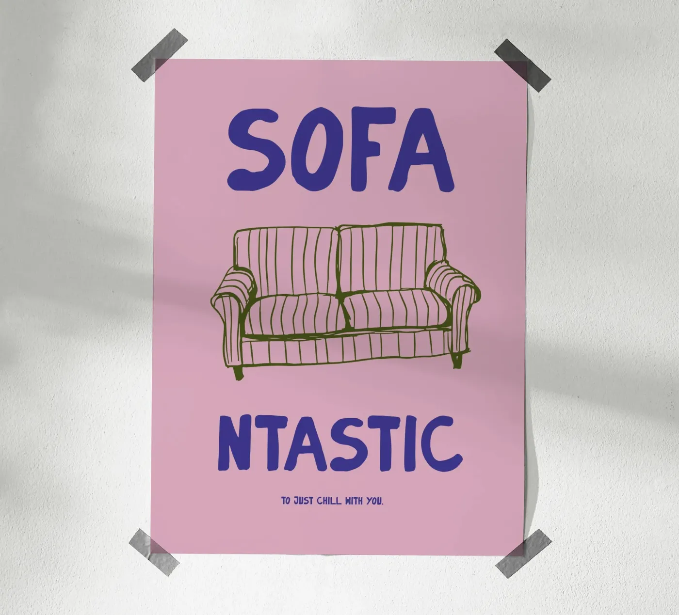 Sofa Ntastic poster van treechild