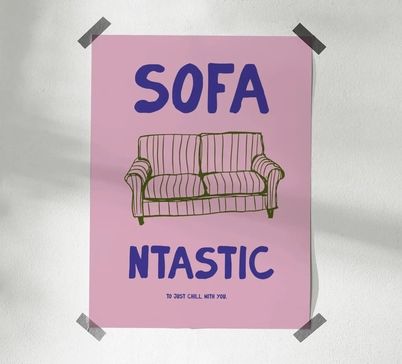 Sofa Ntastic poster da treechild