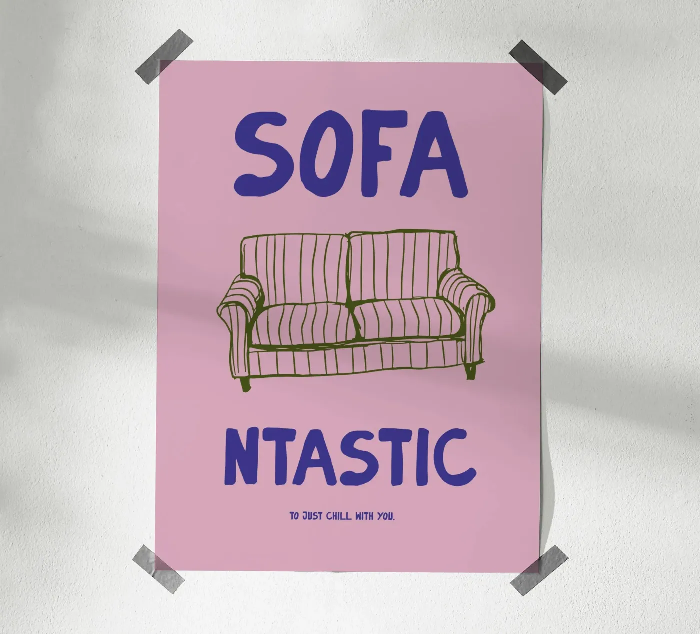 Sofa Ntastic Poster von treechild