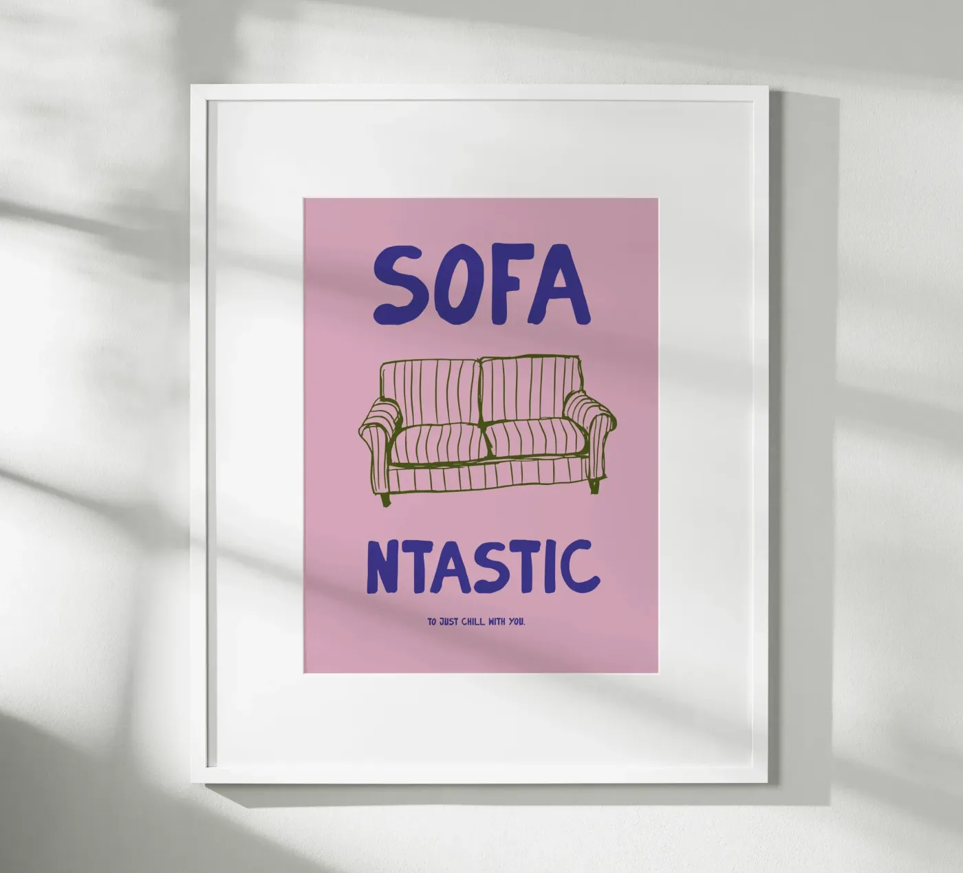 Sofa Ntastic poster van treechild