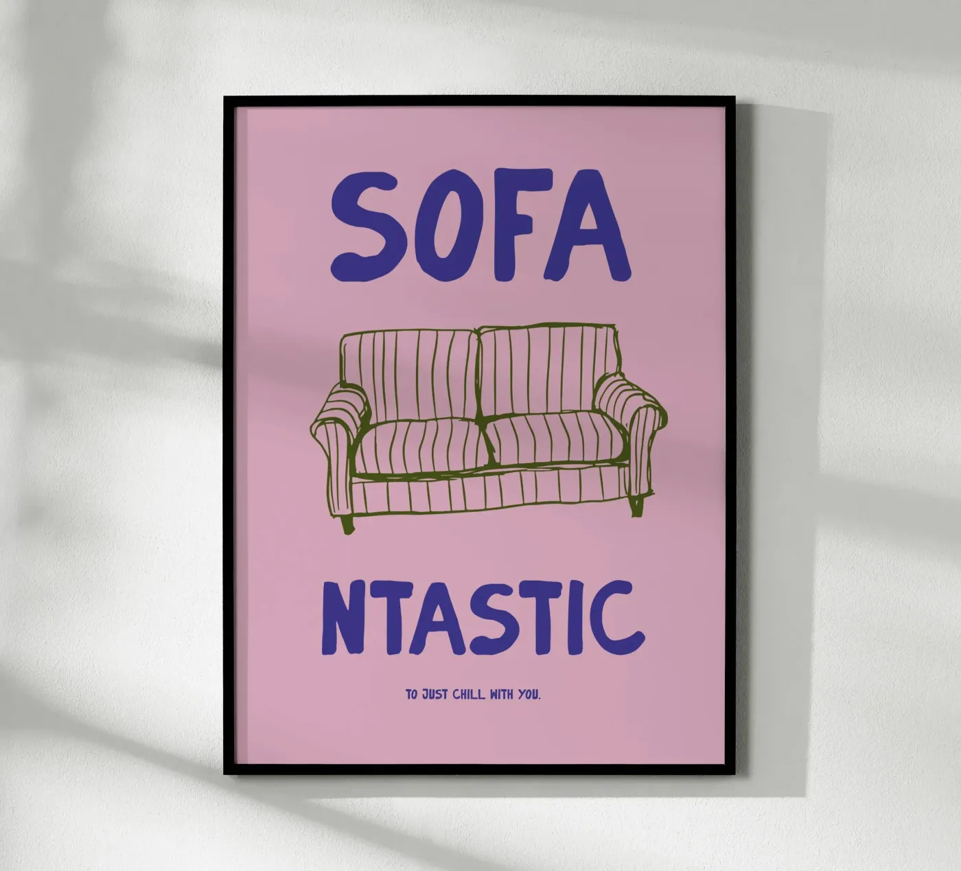 Sofa Ntastic poster van treechild