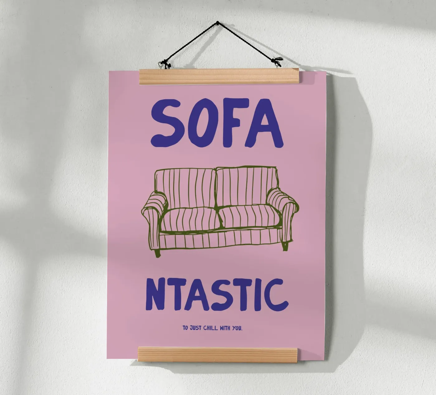 Sofa Ntastic poster van treechild
