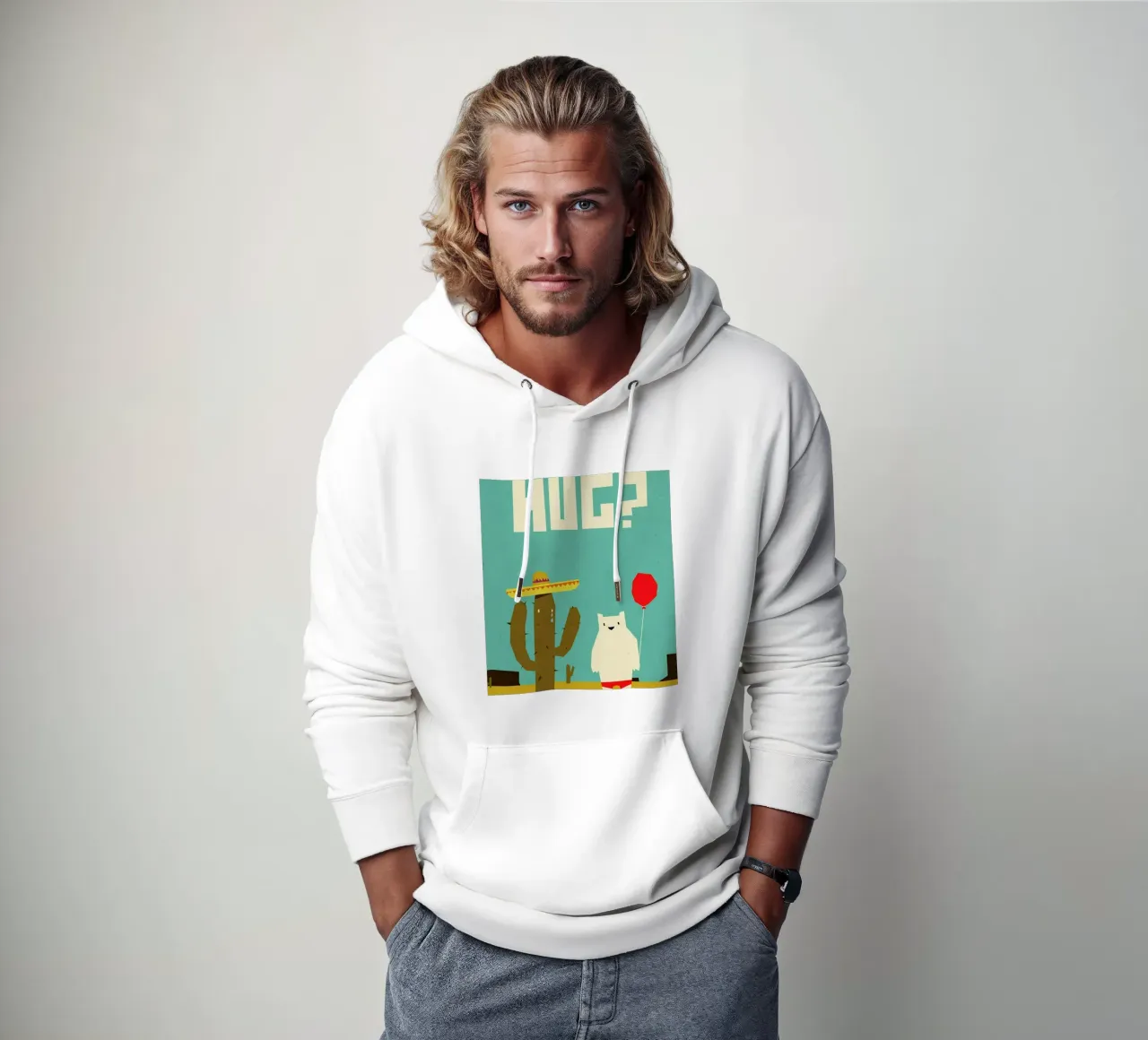 Hug felpa con cappuccio da Yetiland