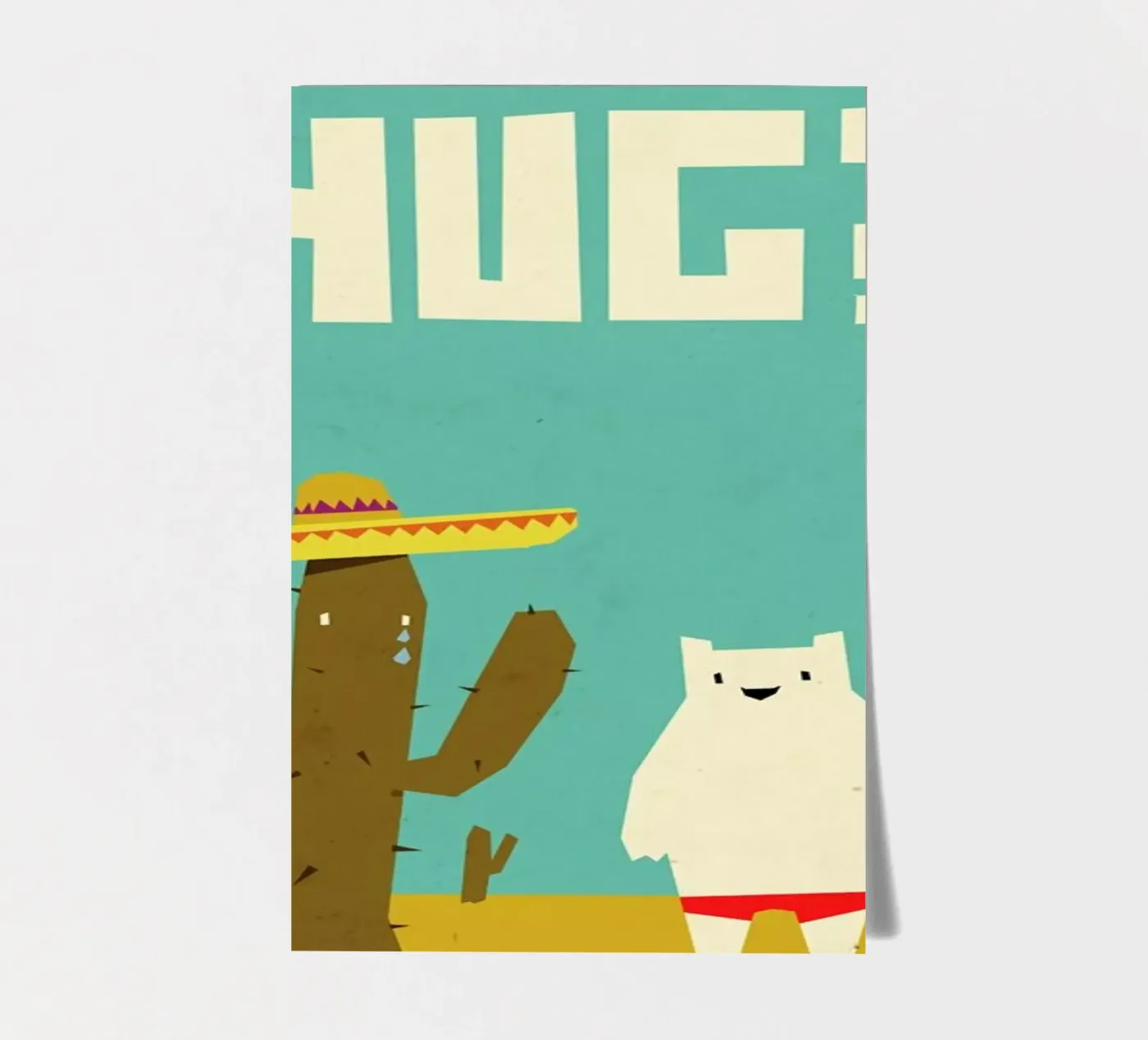 Hug sticker sheet by Yetiland