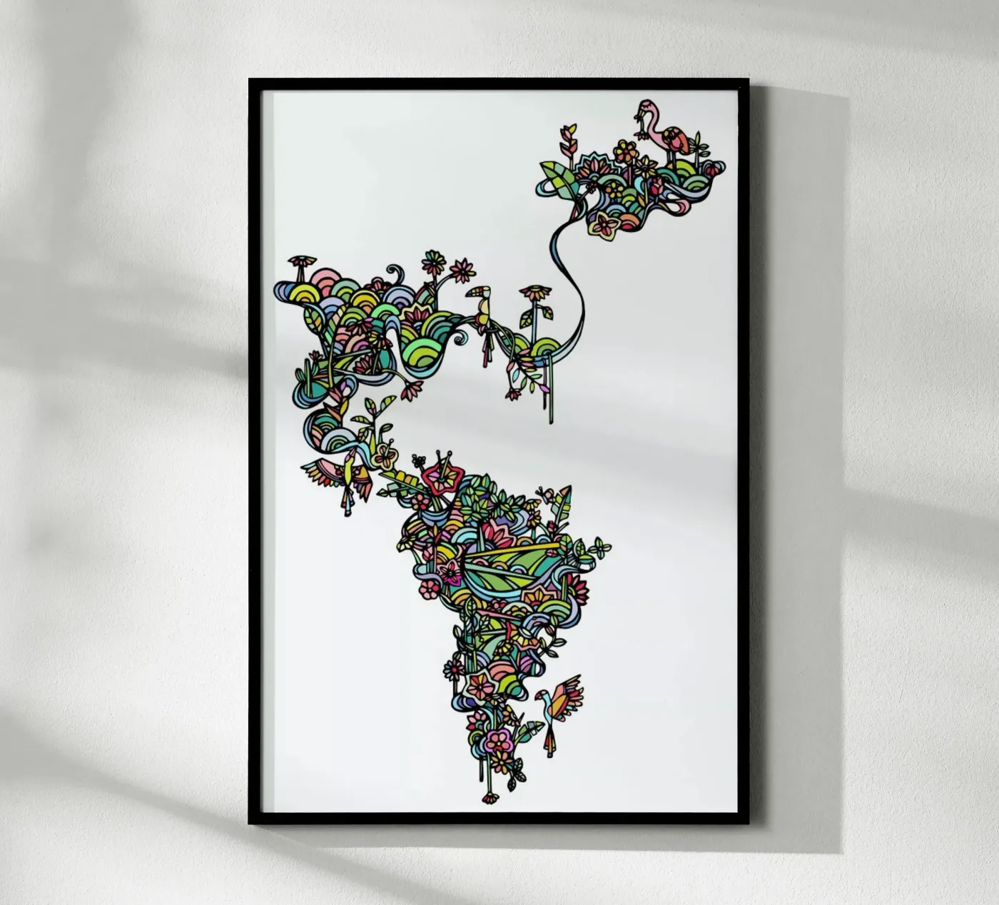 Tropical White poster da Ninhol
