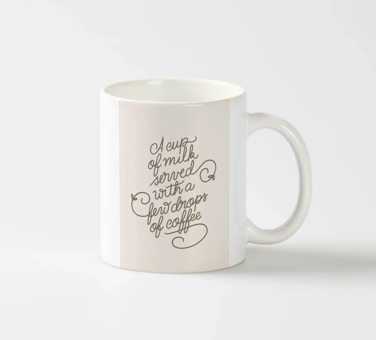 Latte Macchiato taza de cerámica de Magnific